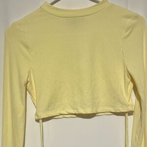 Long Sleeve Crop Top